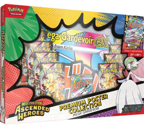 Pokémon Ascended Heroes Gardevoir Poster Collection