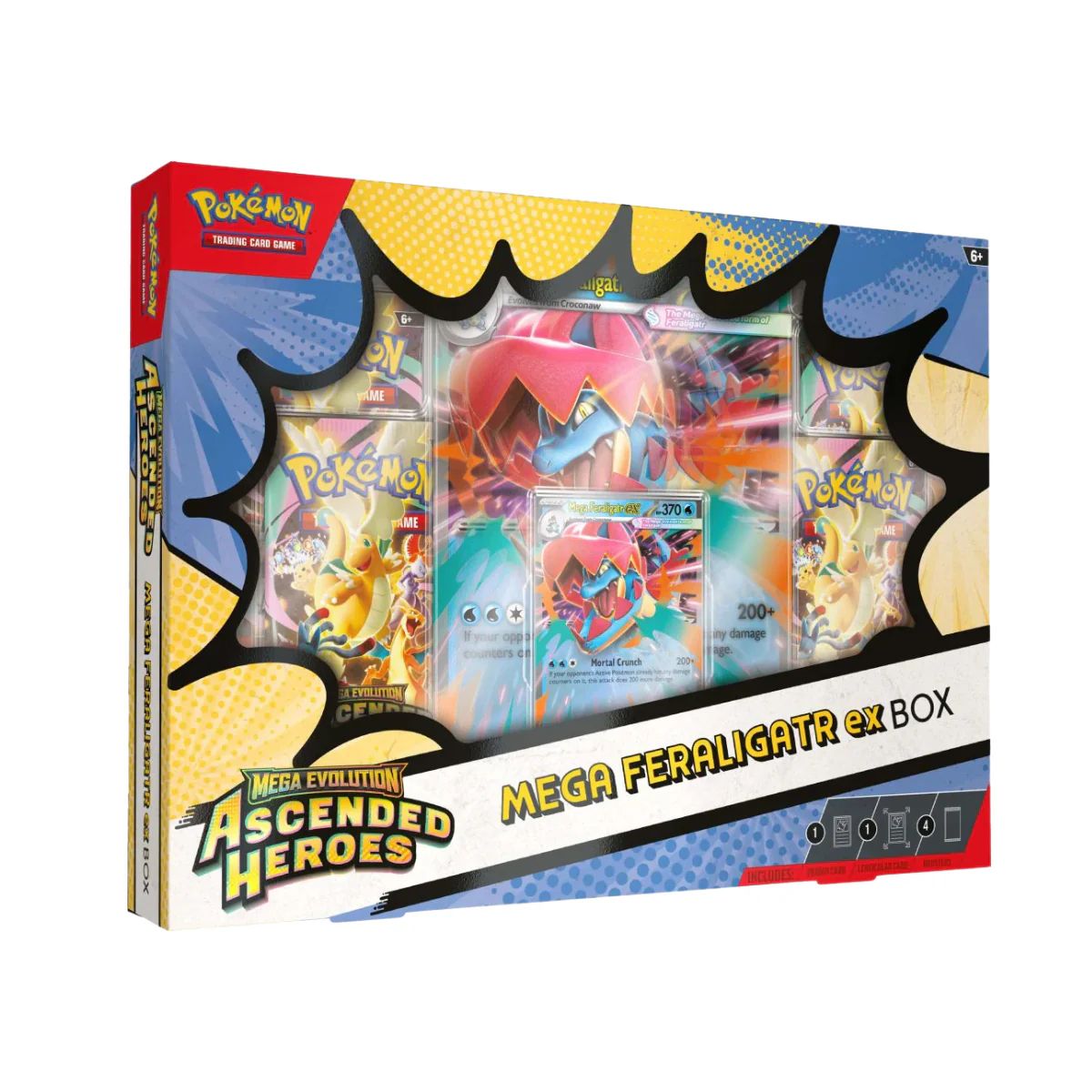 Pokémon Ascended Heroes EX Box – Mega Feraligatr