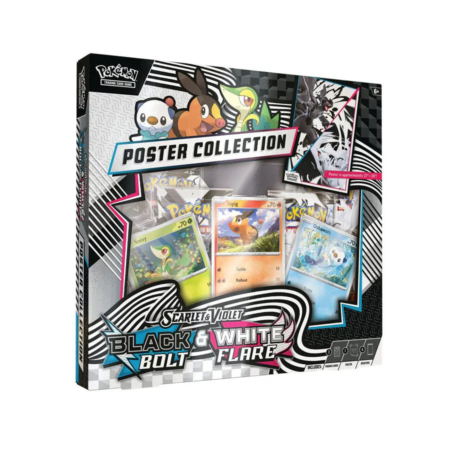 Pokémon Black Bolt & White Flare Poster Collection