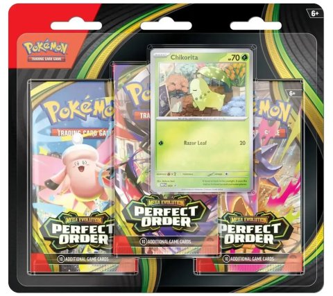 Pokémon Perfect Order 3-Pack Blister