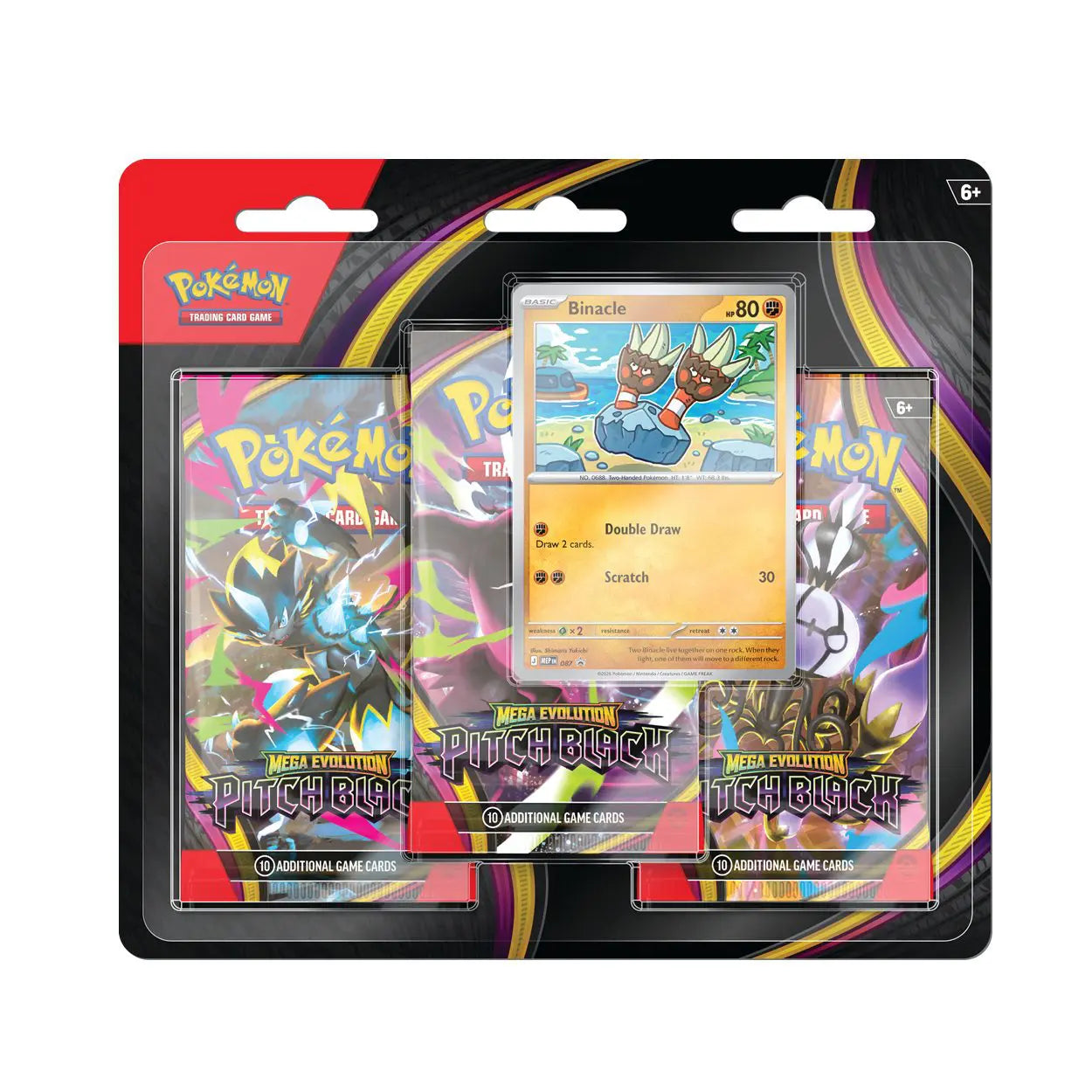 Pokémon Pitch Black 3-Pack Blister