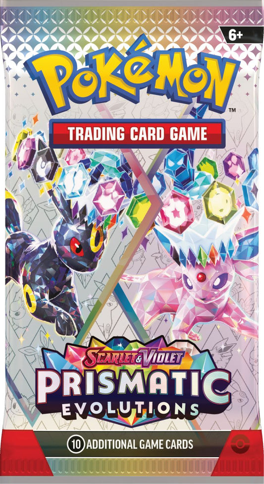 Pokémon Prismatic Evolutions Booster Pack