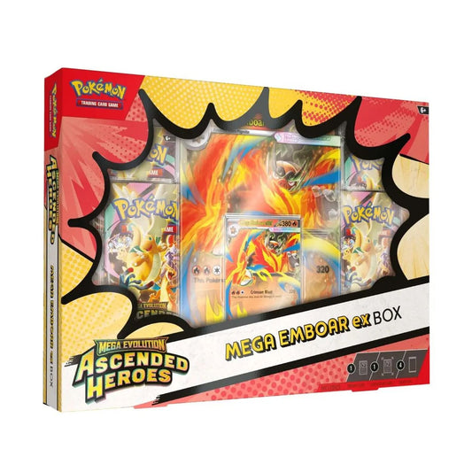 Pokémon Ascended Heroes EX Box – Mega Emboar