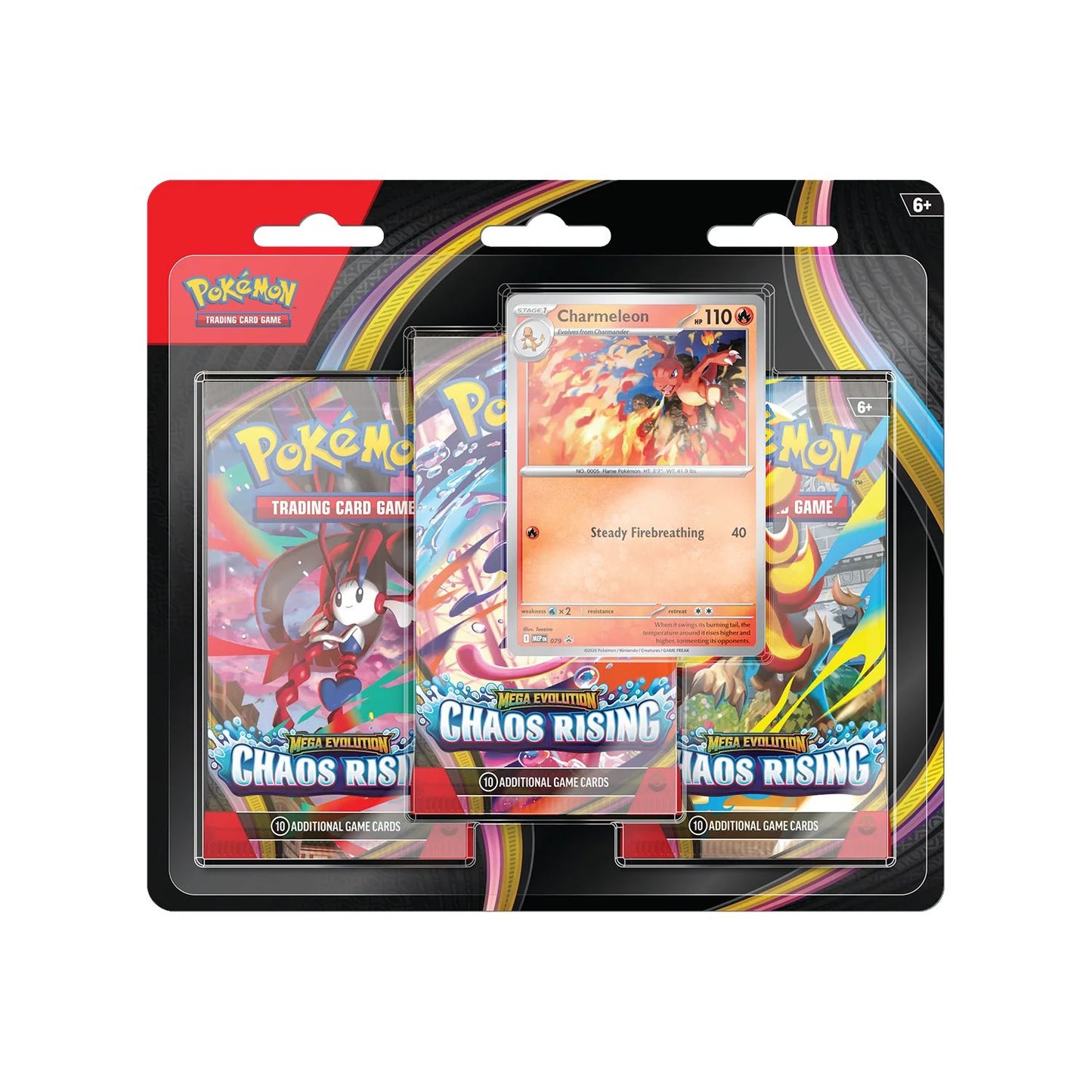 Pokémon Chaos Rising 3-Pack Blister