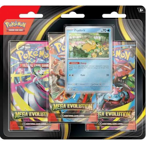 Pokémon Mega Evolution 3-Pack Blister